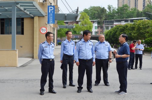开江县副县长熊安一行莅临我院调研